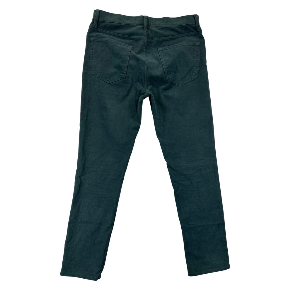 Banana Republic Traveler Pants Mens 31x30 Green Slim Fit Stretch Chino Cotton - Picture 2 of 9